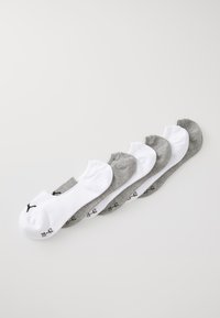 FOOTIE 6 PACK UNISEX  - Spordisokid - white/grey