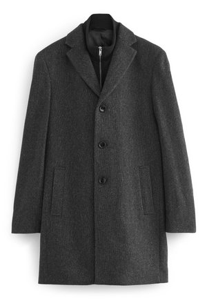 Klasszikus kabát - charcoal grey