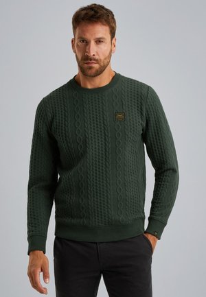 AUS JACQUARD  - Sweater - darkest spruce