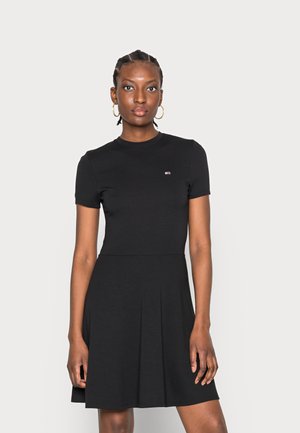 TIE BACK DRESS - Vestido ligero - black