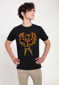 Marvel X-MEN PHOENIX RISES - Camiseta estampada - black