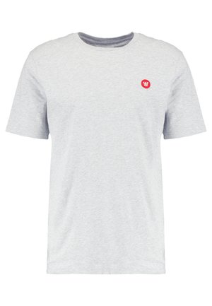 WOOD WOOD ACE - T-shirts - grey melange