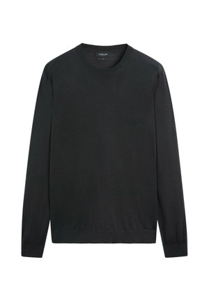 Massimo Dutti, Striktrøje - mottled dark brown