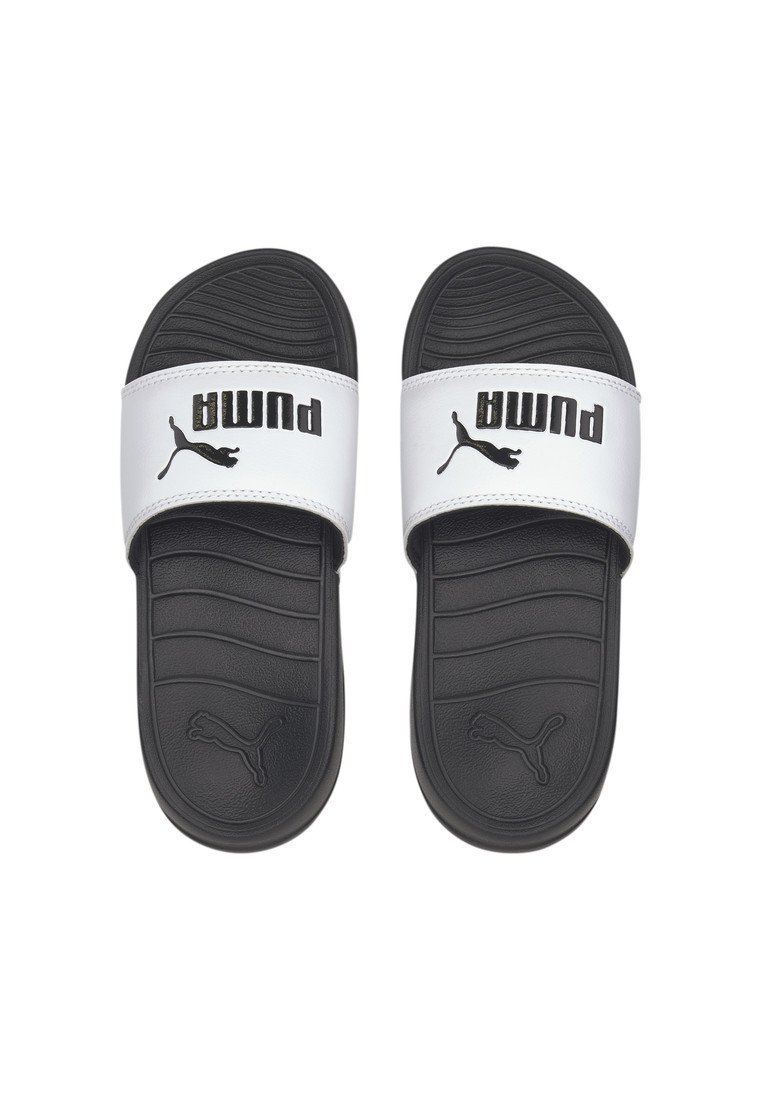 Puma Chanclas de baño white/black/blanco - Zalando.es