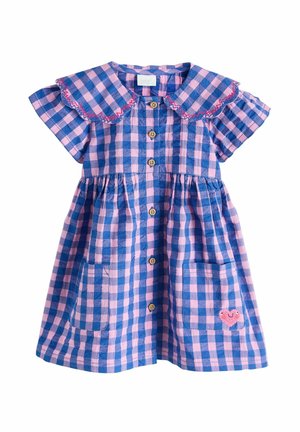 REGULAR FIT - COLLAR  - Blusenkleid - purple/blue