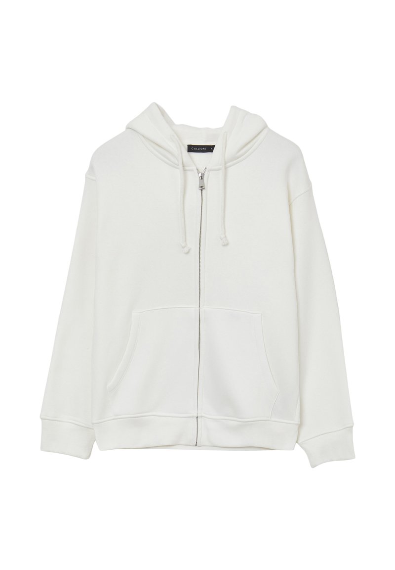 Calliope Sweat zippé - blanc