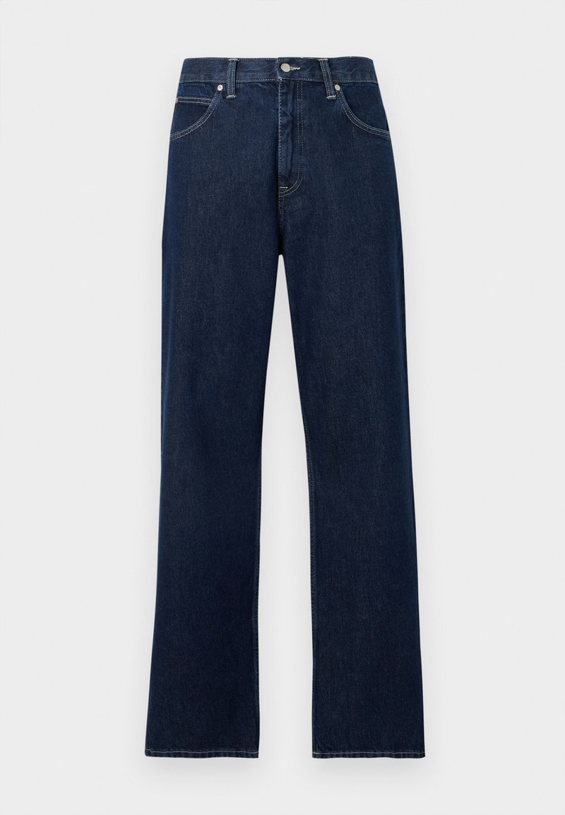 Edwin MATRIX PANT - Baggy Jeans - blue/dark marble wash/blue denim ...