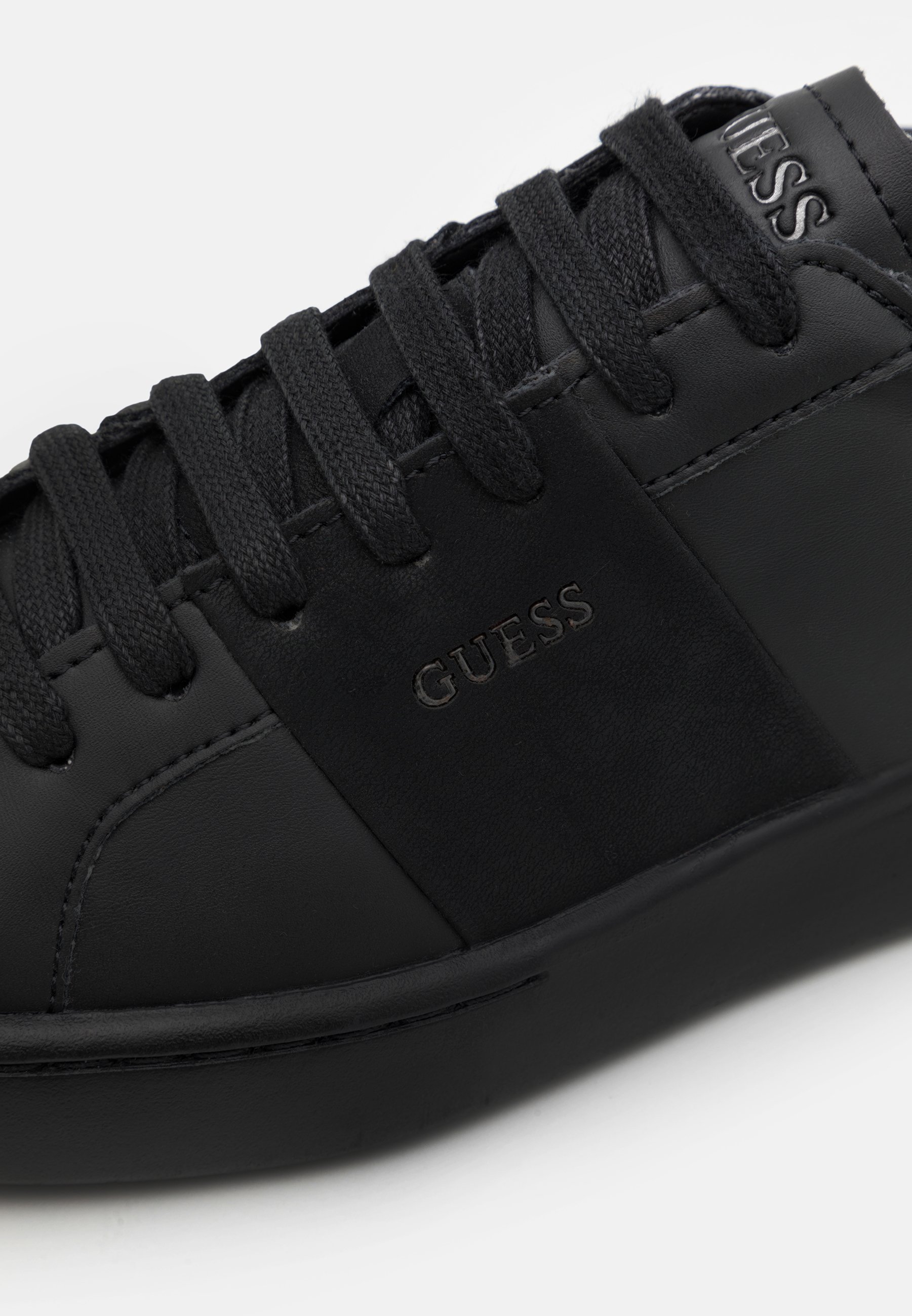 all black smart trainers