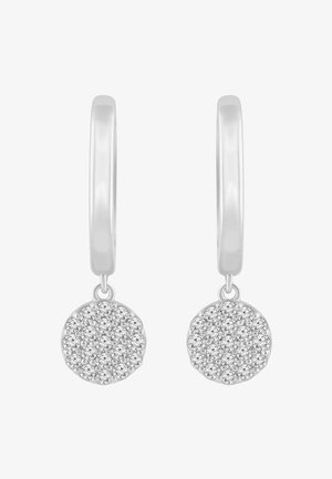 Ethische Diamanten, Boucles d'oreilles - white gold-coloured