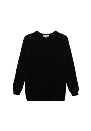 CREW NECK  - Striktrøje - black