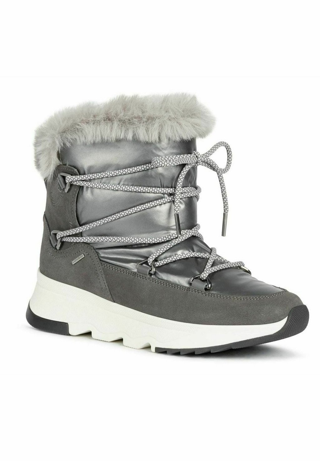 Geox BOTA AMPHIBIOX - Botas para la nieve - gris - Zalando.es