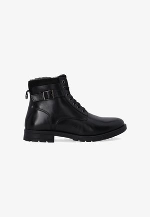 VENEZIA ANKLE BOOTS - Schnürstiefelette - black