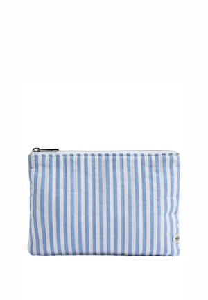 Wash bag - blue stripe