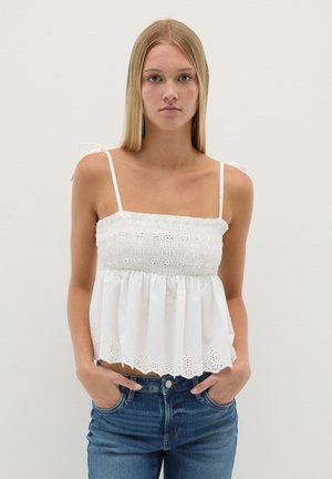 Top - optical white