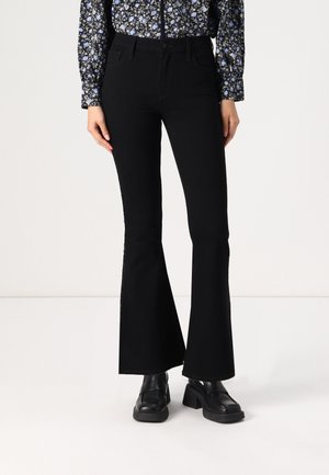 Flared Jeans - black