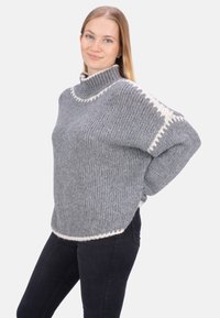 Seasons of April JOLIE - Strickpullover - grau