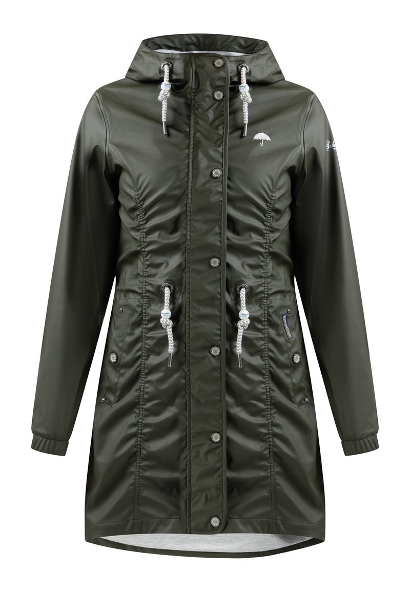 Schmuddelwedda Regenjas donkergroen