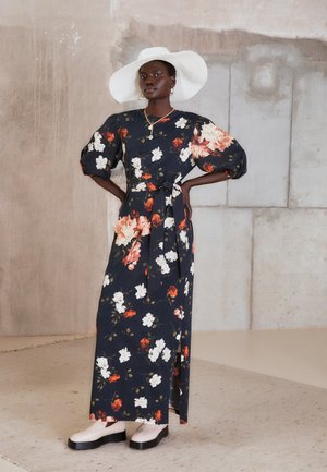 SARAH DRESS - Maxi šaty - black/pink