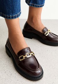 New Look Zapatos sin cordones - burgundy
