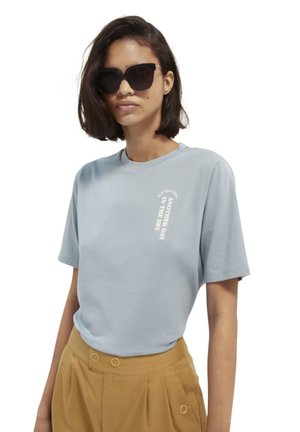 T-shirt print - french blue
