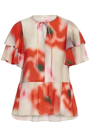 InWear, REAGANIW - Blouse - large blurred poppies