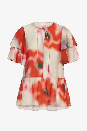 InWear, REAGANIW - Bluse - large blurred poppies