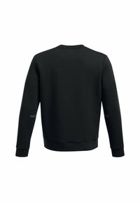 Svart sweatshirt med långa ärmar, rund halsringning och ribbade muddärmar. Har reflexdetaljer på ärmarna och en minimalistisk design.