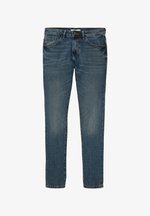 TOM TAILOR Troy Slim Jeans voor heren, 10113 - Clean Mid Stone Blue Denim, 34W x 34L TOM TAILOR Troy Slim Jeans voor heren, 10113 - Clean Mid Stone Blue Denim, 34W x 34L