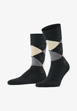 FALKE Sensitive Argyle - Socken - black