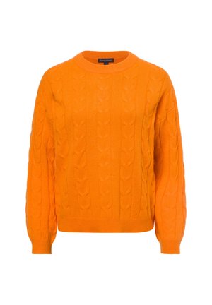Strickpullover - orange