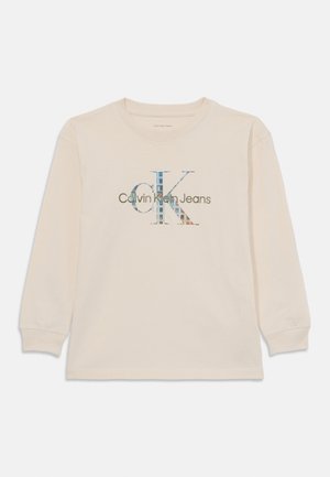 MONOLOGO UNISEX - Long sleeved top - whitecap gray