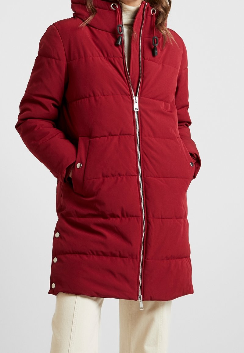 Esprit Abrigo de invierno - dark red