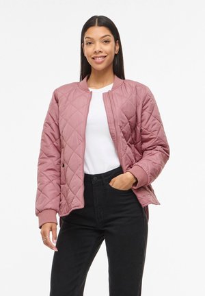 VILA VITATE GESTEPPTE - Veste mi-saison - nostalgia rose