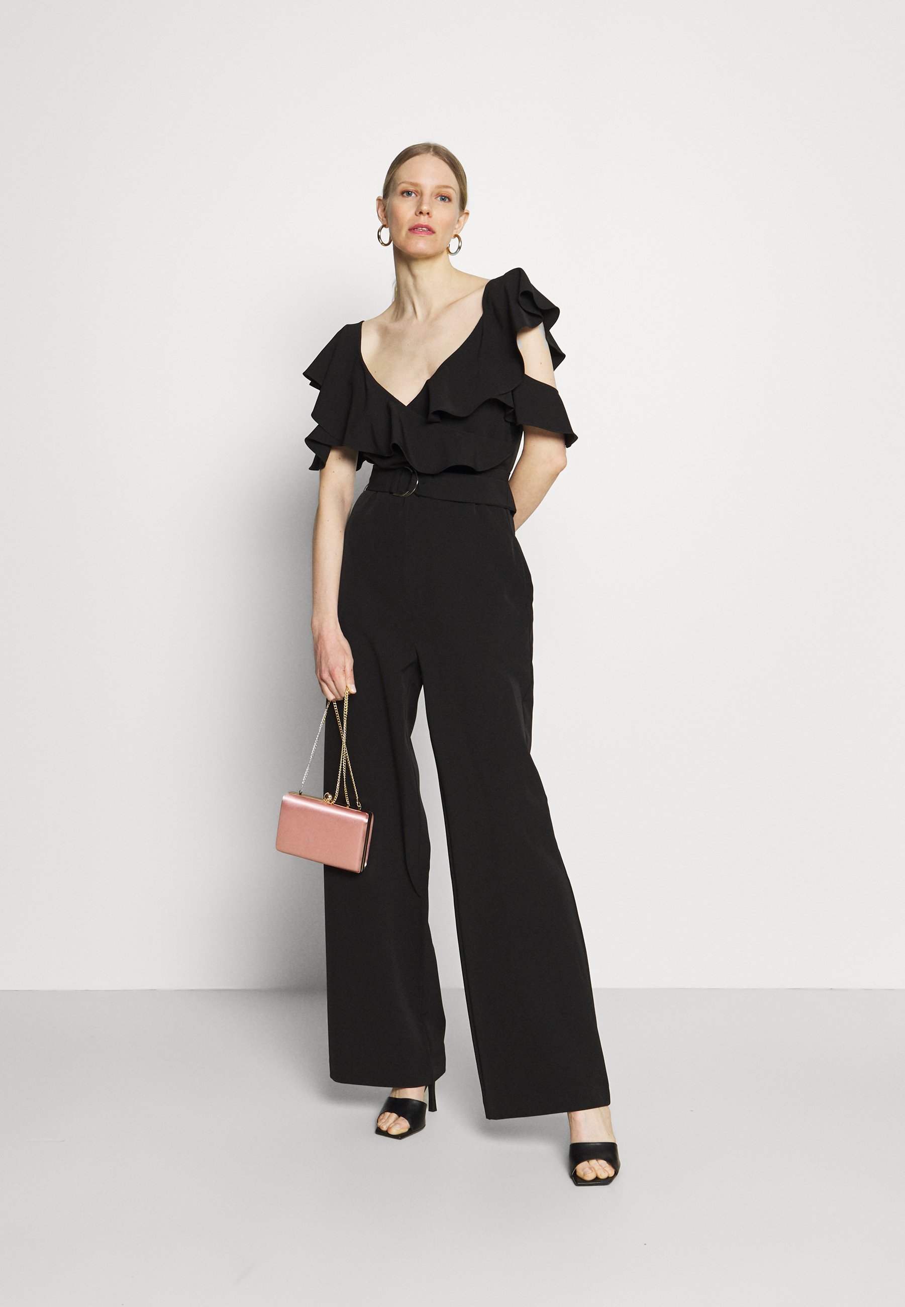 Guess ABEL JUMPSUIT - Tuta jumpsuit - jet black/nero - Zalando.it