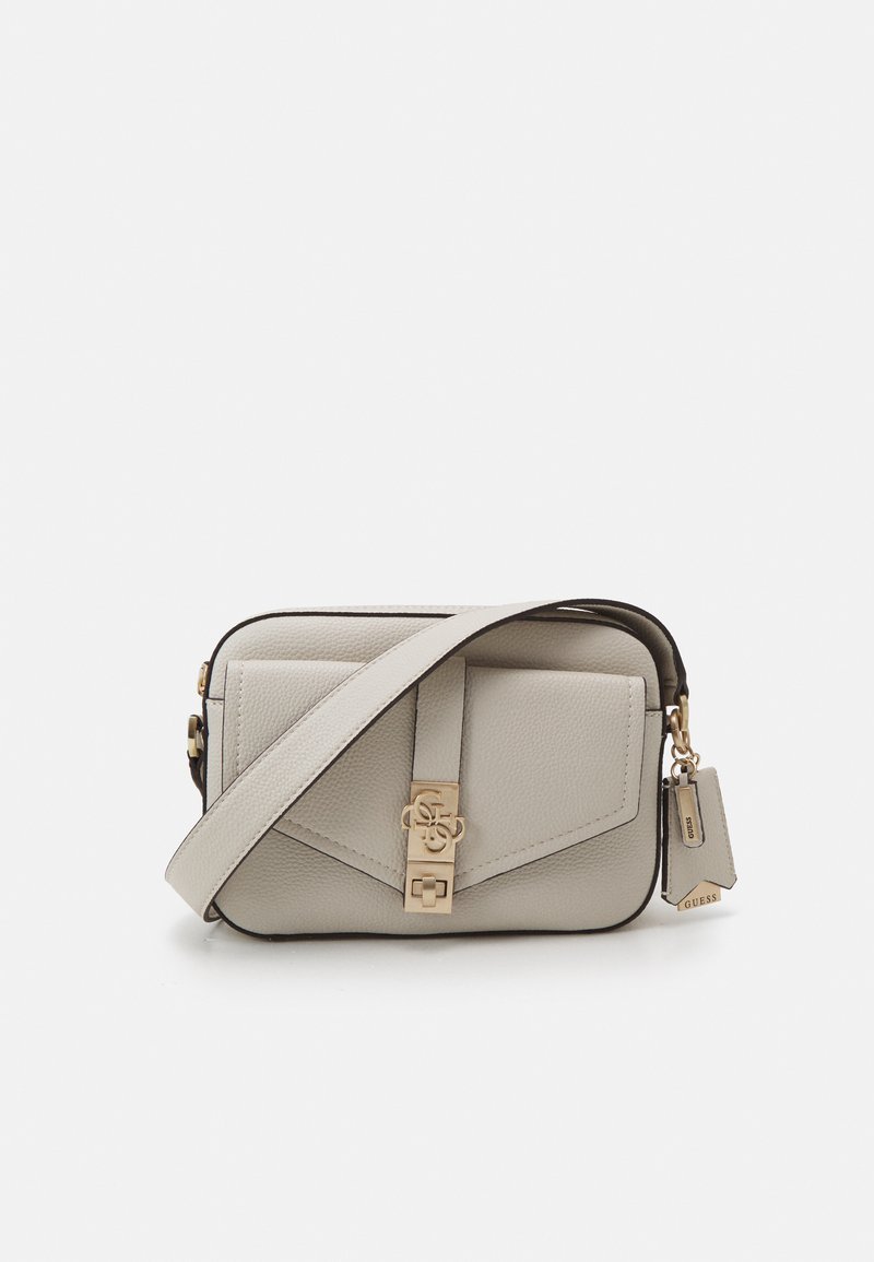 Guess ALBURY CAMERA BAG Across body bag stone Zalando.de