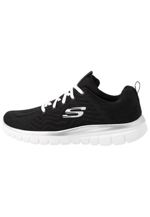 Skechers, GRACEFUL - Sneaker low - black/white