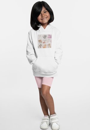 Disney MICKEY FRIENDS DISNEY KITTIES - Felpa con cappuccio - white