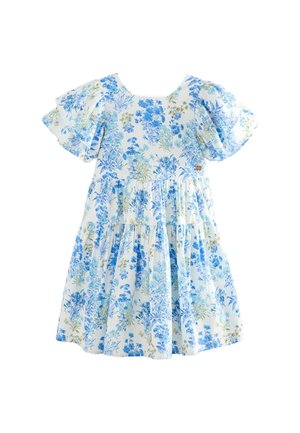 REGULAR FIT - FLORAL PROM  - Nappali ruha - blue yellow megan