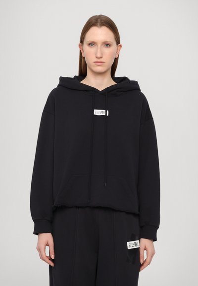 MM6 Maison Margiela Felpa con cappuccio - washed black