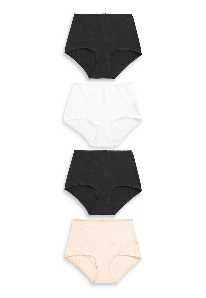 Next - RICH 4 PACK FULL - Slip - black white nude, Ingrandire