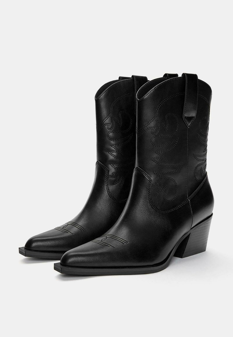 STIVALI AL POLPACCIO Uomo Gringos Biker Cowboy Western Pull On Alti In Pelle UK. EUR 47,41 - IT