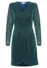 ICHI IXPAXI DR 2 - Koktailové šaty/večierkové šaty - blue spruce