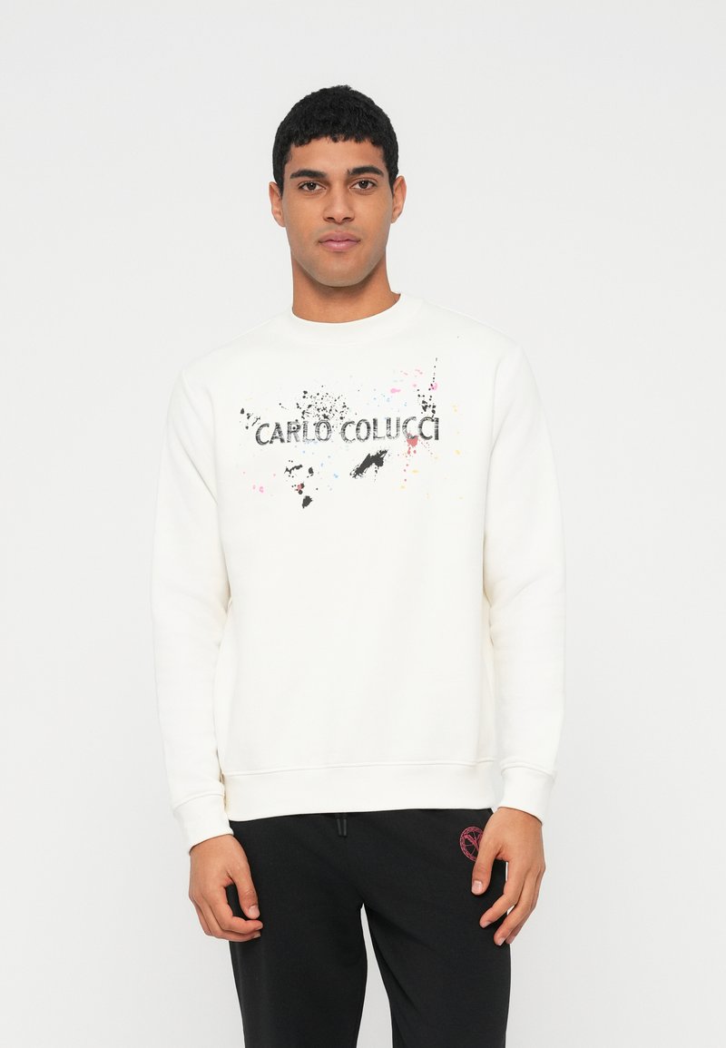 carlo colucci Sweater blauwgrijs carlo colucci Sweater blauwgrijs