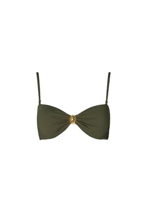 Malina, LEANA EMBELLISHED BANDEAU - Haut de bikini - dusty olive