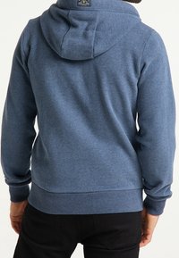 Schmuddelwedda Felpa con zip - mottled blue