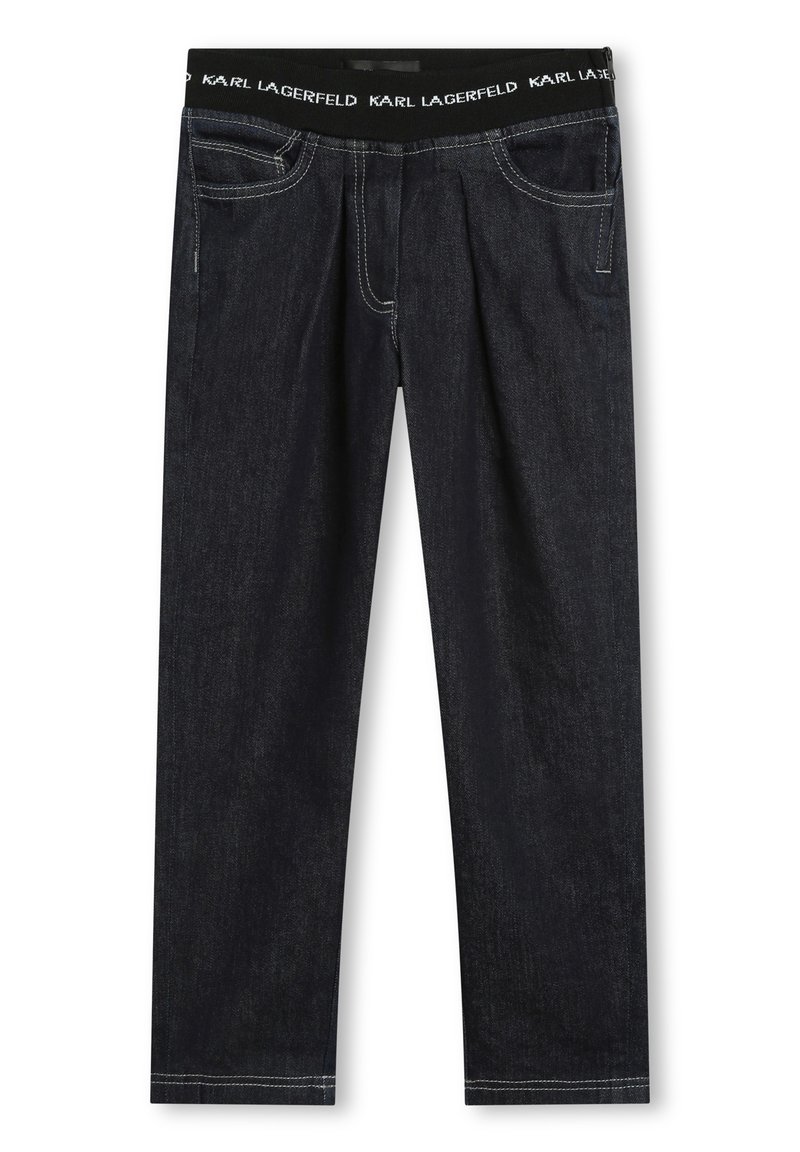 KARL LAGERFELD KIDS Straight leg jeans blauw KARL LAGERFELD KIDS Straight leg jeans blauw