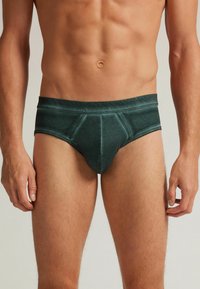 IUMAN Intimissimi Uomo NATURAL FRESH - Slip - grün deep green washed