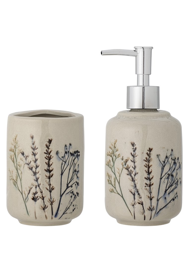 Bloomingville Distributeur de savon beige