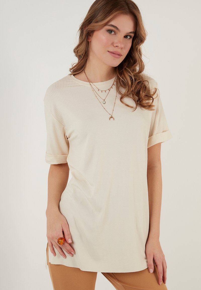 LELA Slim Fit - Palaidinė - stone colored