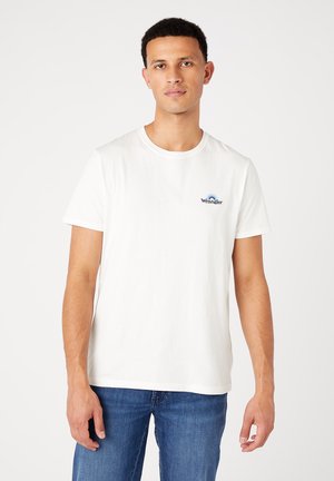 RAINBOW SIGN TEE - T-shirt basic - off white